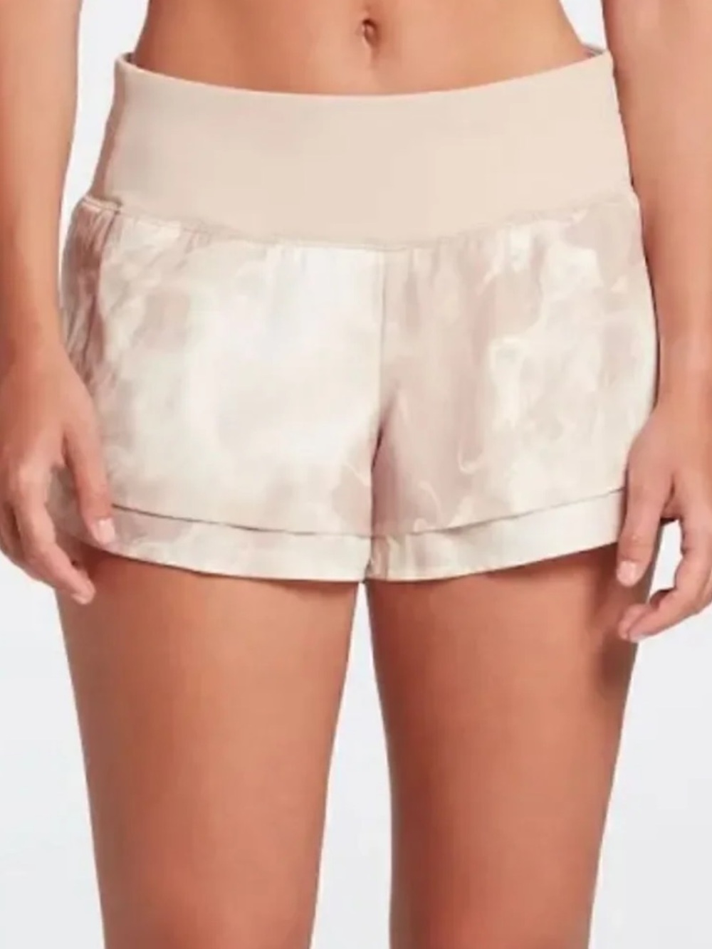 Calia Kick It Up Shorts Sacred Smoke Sandstone Tan Performance Athletic Medium